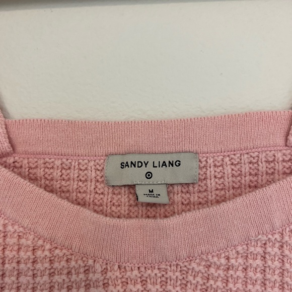Sandy Liang Pink Knit Tank Top - Picture 7 of 11